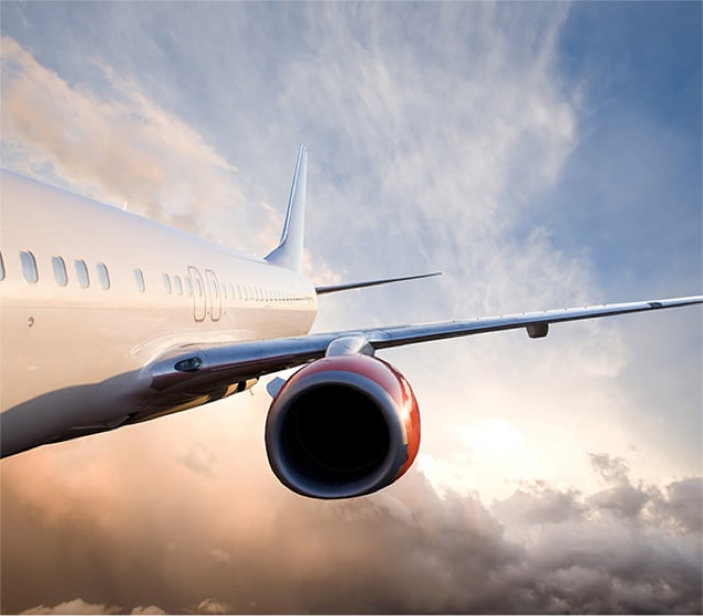 Airplanes and clouds